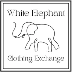 White Elephant Clothing Exchange logo