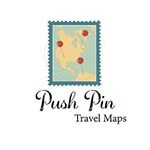 Push Pin Travel Maps logo