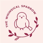 The Whimsical Sparrow logo