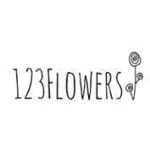 123 Flowers logo
